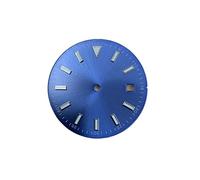LPMPCZKZGF No logo 2836 2824 Compatible for Mingzhu 2813 2836 Compatible for MIYOTA 8215 821A Movimiento Dial de reloj 28.5-31mm Dial estéril Luminous NH35 NH36 No.49 marcar