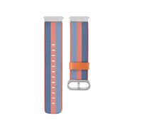 LPMPCZKZGF Reloj de pulsera Nylon Weave Band Strap Strap Strap 22mm compatible con Asus Vivowatch/Compatible con ZENWATCH/compatible con Zenwatch 2 Watch strap(Oange and blue)