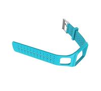 LPMPCZKZGF Silicone Square Watch Band Compatible con TomTom Pulsera Correa Reemplazo Multi-Sport Compatible con Tom Watch Straps 1 Serie WatchBand Watch strap(Blu)