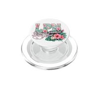LPN Tropical Flowers Licenciada Práctica Enfermera Aloha Summer PopSockets PopGrip para MagSafe