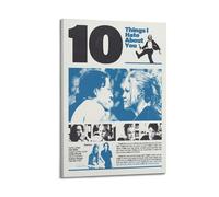 LPOHJD 10 Things I Hate About YouPrinting - Pósteres artísticos para pared, lienzo, obras de arte, regalos, estética, estilo marco, 20 x 30 cm