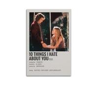 LPOHJD 10 Things I Hate About YouPrinting - Pósteres artísticos para pared, lienzo, obras de arte, regalos, estética, sin marco, 20 x 30 cm