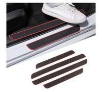 LPOJUHBSWAR 4 Piezas Umbral de Puerta Pegatinas para BMW X5 E53 E70 F15 G05 X6 E71 E72 F16 G06 X7 G07, Inoxidable Estribos Coche Protector Pedal Tira Anti Desgaste