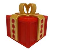 Lpoppcx Caja de regalo molesta, caja de regalo de impresión 3D de 8 cm con caja de cuerda de memoria, cajas de regalo molestas, tornillos divertidos, ideales para cumpleaños y Navidad