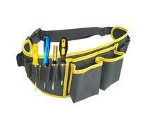 Lpoppcx Cinturón Portaherramientas Carpintero - de cintura ajustable para técnico,de herramientas para manitas | Para Electricistas, Fontaneros, Carpinteros, Jardineros, Soldadores, Manitas, Taller Y