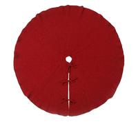 Lpoppcx Faldón para Árbol De Navidad Rojo | Suave y Afelpada Decoración Rústica del Hogar - Falda De Árbol De Navidad Vintage | para Cumpleaños Fiestas Oficinas Hogar Habitación Colegio Residencia