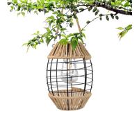 Lpoppcx Farol Alimentado por Energía Solar - Luz de Estilo Retro, Colgable y Resistente al Agua,Linternas de Porche | para Jardín Terraza Porche Camping Hogar Entrada Senda