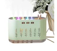 Lpoppcx Humidificador De Aire - Humidificador Pequeño Para Habitación Con Luces De Siete Colores - Purificador de Aire Silencioso con Función de Aromaterapia para la Habitación y el Coche