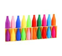 Lpoppcx Juego de Emparejar para Niños,Juguetes Preescolares | Juguetes De Emparejar Colores De Botellas - para Niños Y Niñas Edad 3+ Hogar Guardería Aula Escuela Jardín De Infancia Cumpleaños Fiesta