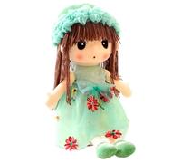 Lpoppcx Muñeca Bebé Niña,Muñecas de Trapo | Figura Suave Adorable Compañero de Sueños para Toddler Niño Joven - Decoración Sofá Dormitorio