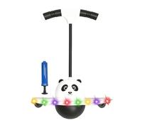 Lpoppcx Pelota Saltarina de Equilibrio con Asa - Juguete Saltador con Luz Brillante,Juguete de Gran Salto | para Niños Adultos en Casa Jardín Patio Trasero Sala de Estudio Gimnasio Habitación Salón