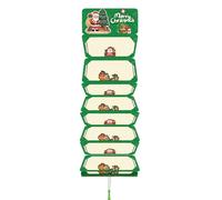 Lpoppcx Soporte para dinero de Navidad para dinero en efectivo, libro de vacaciones con 10 compartimentos, sobres plegables para dinero de Navidad, para San Valentín, cumpleaños, evento especial