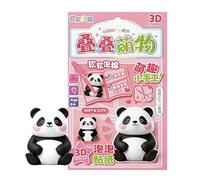 Lpoppcx Stickers apilables para manualidades | Juguete Artístico Relajante Con Dibujos Animados | Mini Escenas Construibles con Pegatinas 3D | Para Decoración, Scrapbooking, Aula, y Niños