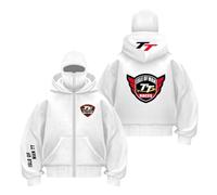 LPPALsjd Cagoule À Capuche Coutures Pour Homme Style Streetwear I.s.l.e of M.a.n T..T Sweat Shirt Zippé Manches Longues Imprimé Sport Coupe Vent-BaiSe||x_l