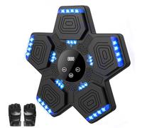 LPQKCcY Maquina De Boxeo Musical, Music Boxing Machine Adultos con Guantes De Boxeo, MáQuina De Boxeo Musical con Bluetooth, Boxeo Pared con Luz, Music Boxing, Regalo De Boxeo para NiñOs Y Adultos