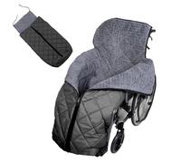 LPRYAO Saco de dormir para silla de ruedas, saco para silla de ruedas, para adultos, invierno, para silla de ruedas, manta para las rodillas, para adultos, resistente al viento, tamaño universal