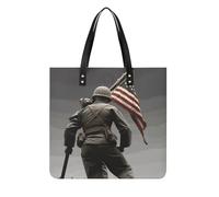 LPSADGF United States Marine - Bolso de mano para mujer, de piel, con diseño de hebilla magnética, estilo casual