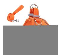 Lpsdssre Arnés Antifugas para Gatos | Chaleco Suave Reflectante con Malla y Correa,Accesorios para Mascotas de Seguridad Aventuras Exteriores Viajes
