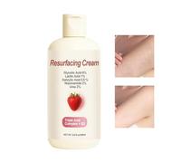 Lpsdssre Crema De Cuidado De La Piel De Fresa | 200 ml Crema Exfoliante Hidratante Para Rostro Con Asperezas | Loción Corporal Suavizante Para Piel De Gallina En Cuello Brazos Y Piernas | Facial De