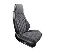 LPUYTRB Funda Asiento Delantero Trasero Funda Asiento Coche Transpirable Gamuza Suave Lujosa Cojín Protector Antideslizante Conductor Soporte Interior Cuatro Estaciones
