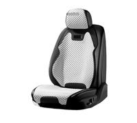 LPUYTRB Funda Asiento Delantero Trasero Funda Asiento Hielo Verano Alfombrilla Antideslizante Transpirable Refrigeración Ultrafina Protector Silla Vehículo Dividido con Ventilación
