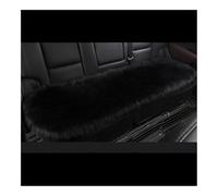 LPUYTRB Funda Asiento Delantero Trasero Funda Piel Sintética Asiento Coche Color Blanco Invierno Universal Interior Automóvil Cojín Lana Capa Cálida Y Lujosa