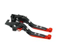 LPUYTRB Palanca Freno Manetas Embrague Freno Extensibles Plegables Ajustables Para Motocicletas FZ8 FZ-8 2011-2020