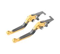 LPUYTRB Palanca Freno Para CAPANORD 1200 Para RALLY 2014 2015 2016 2017 Motocicleta Ajustable Plegable Extensible Palanca Embrague Freno Percha