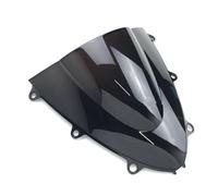LPXYZD Moto Parabrisas para CBR1000 para RR 2008-2011 Doble Burbuja Motocicleta para CBR 1000 RR 08-09 Parabrisas Doble Burbuja Motocicleta Moto CúPULA(Black)