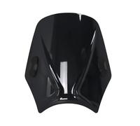 LPXYZD Moto Parabrisas para G1125 2021-2023 Protector Parabrisas Pantalla Ahumada Deflector para ZONTES para G1-125 Parabrisas Universal Parabrisas Universal Moto CúPULA(Retro Black)