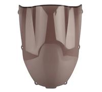 LPXYZD Moto Parabrisas para Kawasaki para Ninja para ZX6R 636 2000 2001 2002 Parabrisas Motocicleta Doble Burbuja Moto CúPULA(Smoke)
