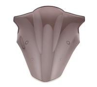 LPXYZD Moto Parabrisas para Kawasaki para Ninja650 para EX650 para ER-6F 2012-2016 2014 2015arabrisas Doble Burbuja Motocicleta Moto CúPULA(Smoke)