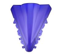 LPXYZD Moto Parabrisas para YZF para R15 para V2 Años 2014 2015 2016 Parabrisas Motocicleta Doble Burbuja Moto CúPULA(Blue)