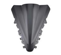 LPXYZD Moto Parabrisas para YZF para R15 para V2 Años 2014 2015 2016 Parabrisas Motocicleta Doble Burbuja Moto CúPULA(Black)