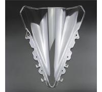 LPXYZD Moto Parabrisas para YZF para R15 para V2 Años 2014 2015 2016 Parabrisas Motocicleta Doble Burbuja Moto CúPULA(Clear)