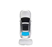 LPYFDC Parasol para Parabrisas de Coche para Ford Edge 2015-2023, Parasol Coche Plegable Portátil, Parasol para Ventana Delantera y Trasera Lateral,Rear