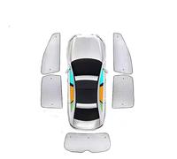 LPYFDC Parasol para Parabrisas de Coche para Volvo V90 2017-2023, Parasol Coche Plegable Portátil, Parasol para Ventana Delantera y Trasera Lateral,All