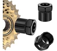 LPZMPZ 2 extractores de piñón para bicicleta, herramienta de reparación para quitar bicicletas, herramienta para quitar casetes y piñones (negro)
