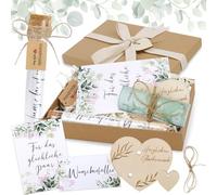 LPZMPZ Regalos de boda para parejas de novios, dinero, boda, tarjeta de boda, regalo de dinero con tarjeta de felicitación, corazón de madera, cinta, rafia, tubo de ensayo, paquete de regalo