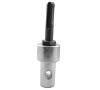 LQ Industrial 1 juego de adaptador de taladro eléctrico en espiral de tierra con mango circular de rosca sin llave adecuado para taladros de impacto herramienta de conexión adaptador convertidor
