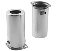 LQ Industrial 2 válvulas de tubo de vacío de cerámica de 9 pines de 53 mm de aluminio para tubo 12AX7 12AU7 ECC83 ECC82