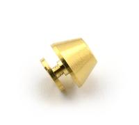 LQ Industrial - Paquete de 4 pies para bolso de mano de 1/2"" con cabeza de clavo, cabeza plana, remache de lat n macizo con punta de rosca, remac