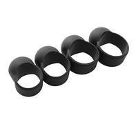 LQ Industrial Púas de goma 4 en 1 para tambor de lengua, instrumento de percusión