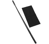 LQ Industrial Varilla de limpieza de flauta escolar y travesera, herramienta de limpieza de plástico con paño para Piccolo y flauta