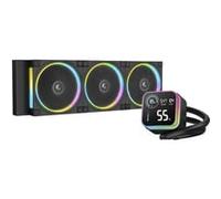 LQ360 ULTRA ARGB, Refrigeración por agua negro
