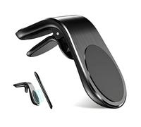 LQAHDBTO 1 Piezas Soporte Movil Coche para Can-Am Maverick X3 2017-2025, Soporte Magnetico Movil Coche, Imán con Pinza Sujeta Móviles, Iman para Rejilla