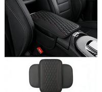 LQAHDBTO Cojín De Cuero Consola Central del Coche para Ford Focus 1 2 3 4 MK1 MK2 MK3 MK4, Funda ara Consola Central de Coche Cubierta Protectora para Reposabrazos