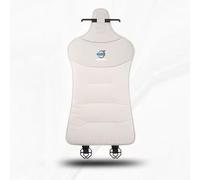 LQFC Cojín del Asiento del Coche para Volvo S40 S60 S70 S80 S90,Cojín de Asiento Respirable Ergonómico Almohadilla Antideslizante Impermeable,White-Backrest