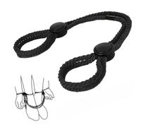 LQIOACU 1 Pieza de esposas para pareja, Látigo de bondage, Esposas de bondage, Color negro