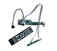 LQIYLQNR Placa Controladora Compatible con B133XW03 V0/V1/V2 B133XW07 V1, Matriz De TV Analógica LVDS De 40 Pines, 13,3", Kit USB+AV+VGA+HDMI 1366x768, Monitor For Portátil.(For B133XW03 V.2)